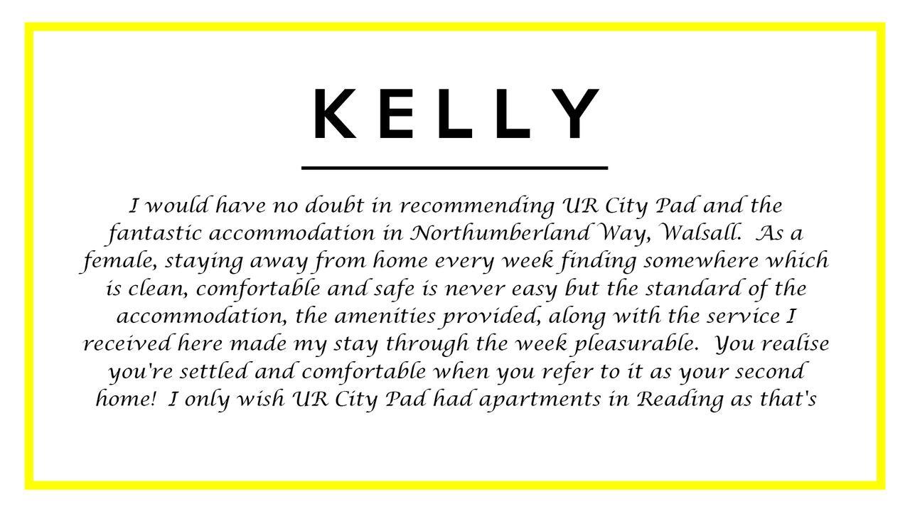 Ur City Pad - Regent Wharf Walsall Exteriör bild
